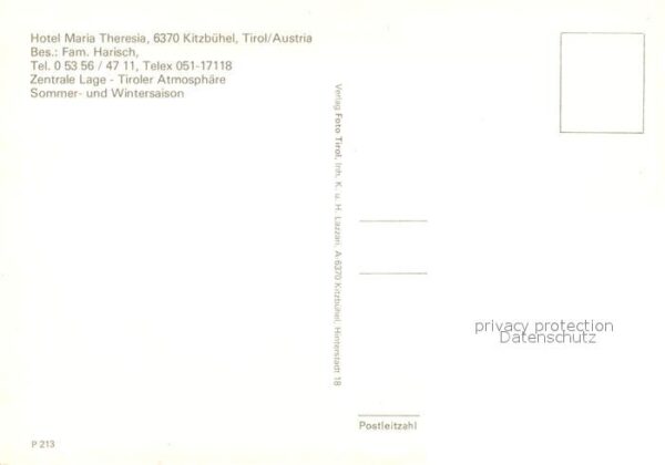 Kitzbuehel Tirol Hotel Maria Theresia – Bild 2