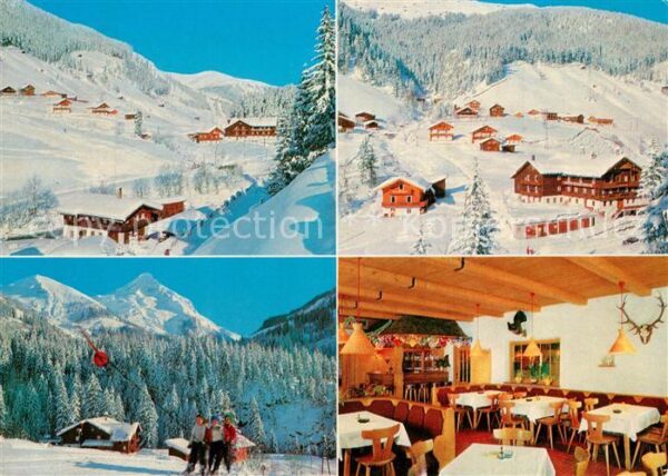 Gmuend Gerlos Gasthof Kröller Winterlandschaft Alpen