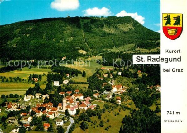 Sankt Radegund Graz Kurort Fliegeraufnahme