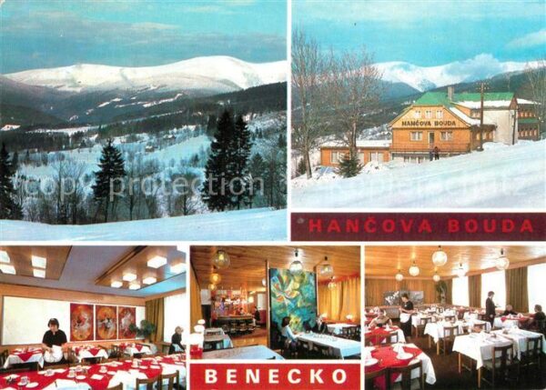 Benecko Semily Hancova Bouda Bergbaude Restaurant Wint