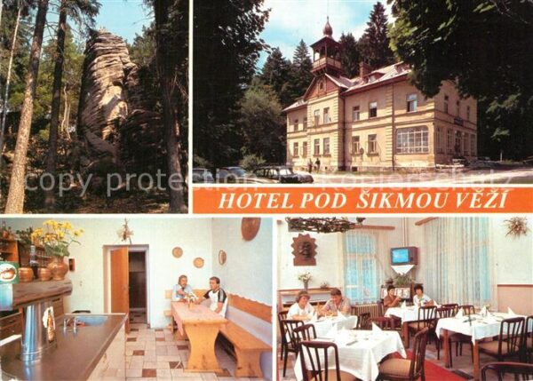Prachovske Skaly Hotel pod Sikmou vezi Felsen