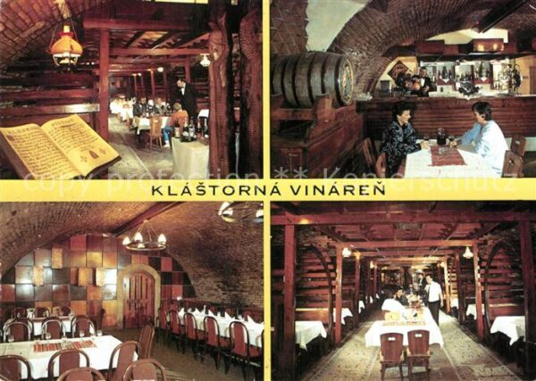 Bratislava Pressburg Pozsony Klastorna vinaren Restaurant