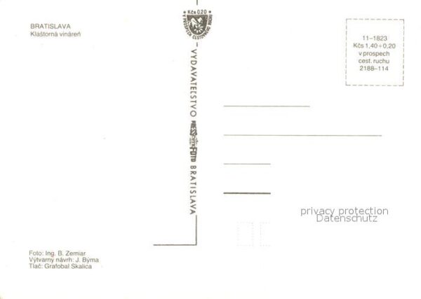 Bratislava Pressburg Pozsony Klastorna vinaren Restaurant – Bild 2