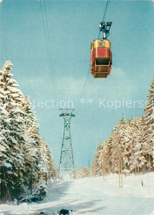 Janske Lazne Wintersport Riesengebirge Bergbahn