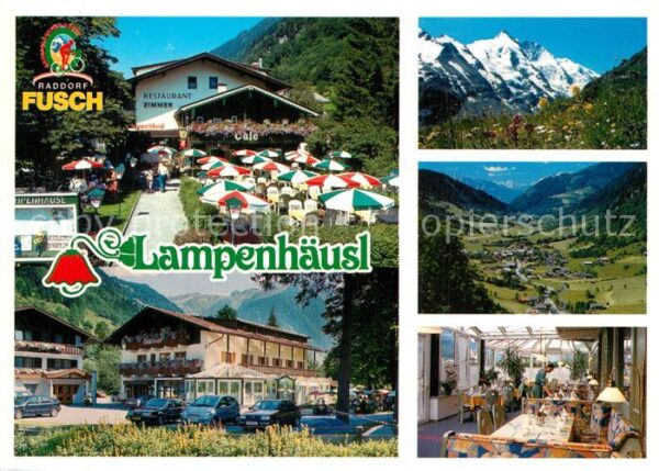Fusch Grossglocknerstrasse Gasthof Restaurant Lampenhäusl Camping