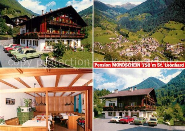 St Leonhard Passeier Pension Mondschein Restaurant Panorama