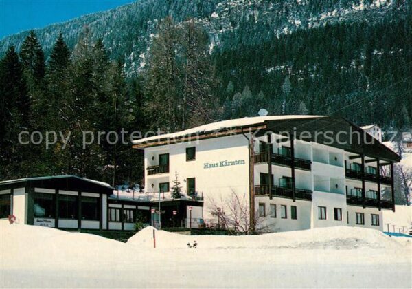 Bad Bleiberg Gasthof Pension Haus Kärnten Winterland