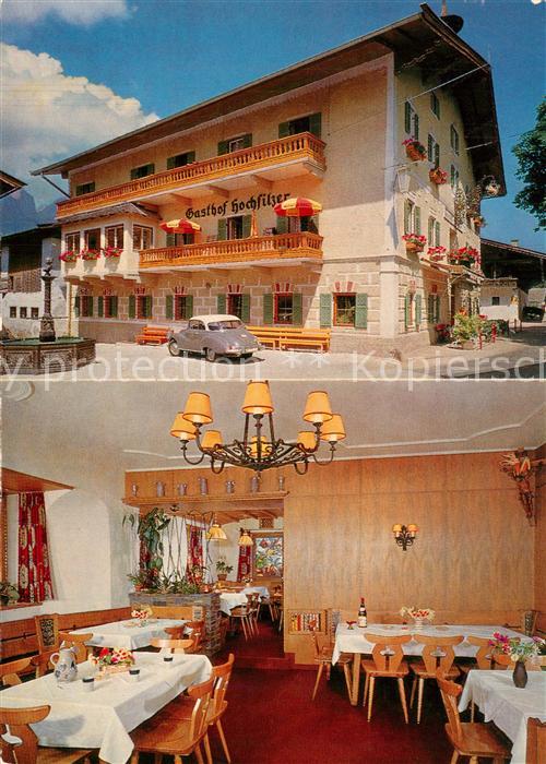 Ellmau Tirol Gasthof Pension Hochfilzer