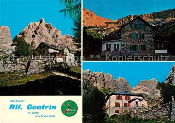 Rifugio Contrin Gruppo della Marmolada Dolomiti Berghüt