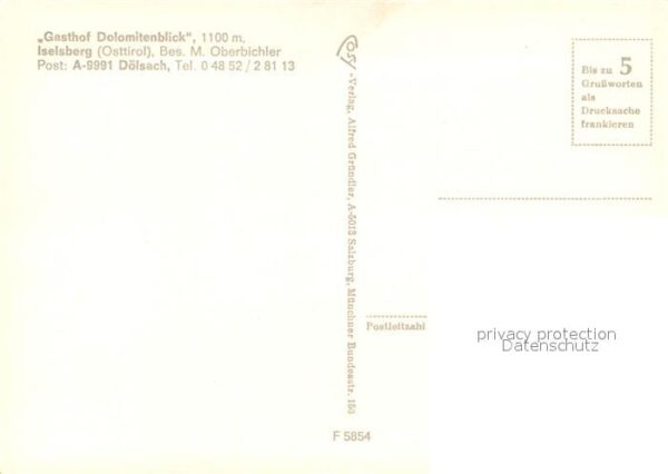 Iselsberg-Stronach Gasthof Dolomitenblick – Bild 2
