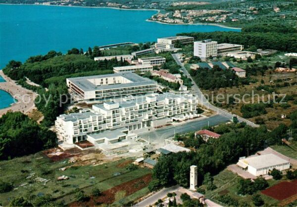 Zadar Zadra Zara Borik Hotel Strand Fliegeraufnahme