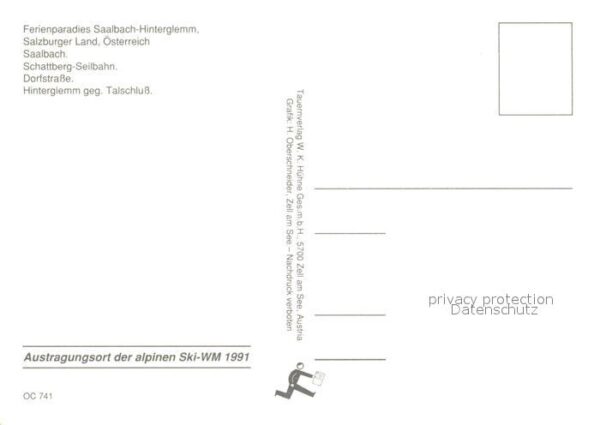 Saalbach-Hinterglemm Panorama Ferienparadies Schattberg Seil – Bild 2