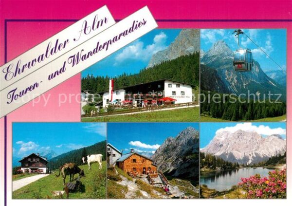 Ehrwald Tirol Ehrwalder Alm Bergsee Zugspitze Wetters