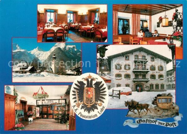 Lofer Hotel Gasthof zur Post Restaurant Ortsm