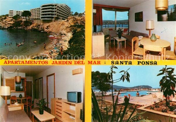 Santa Ponsa Mallorca Islas Baleares Apartamentos Jardin del Mar Playa