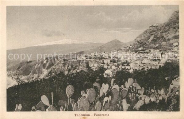 Taormina Sizilien Panorama