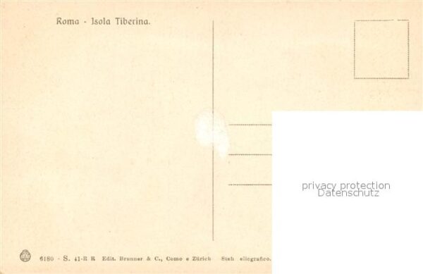 Roma Rom Isola Tiberina – Bild 2