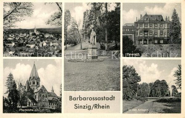 Sinzig Pfarrkirche Zehnthof Barbarossa