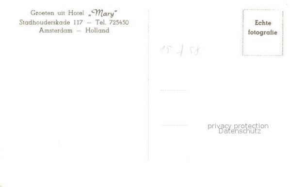 Amsterdam Niederlande Hotel Mary – Bild 2