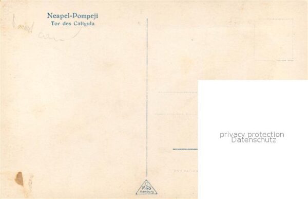 Pompei Tor des Caligula – Bild 2