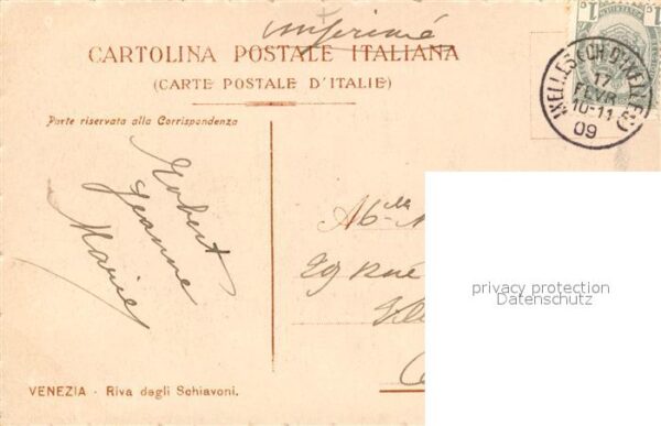 Venezia Venedig Riva degli Schiavoni – Bild 2