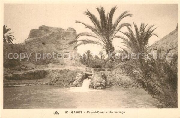 Gabes Ras el Oued un barrage