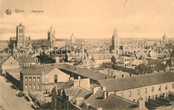 Ypern Ypres Panorama