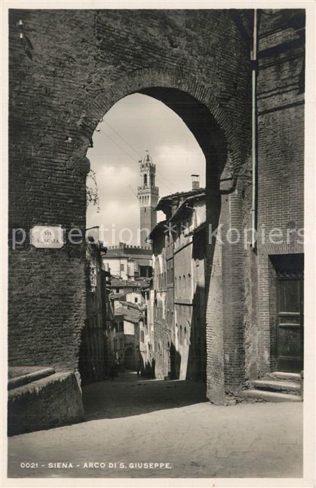 Siena Arco di San Giuseppe