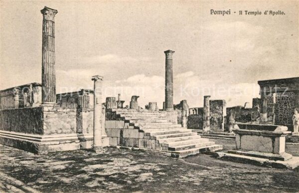 Pompei Tempio d Apollo