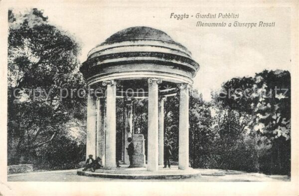 Foggia Giardini Pubbliei Monumento a Giuseppe