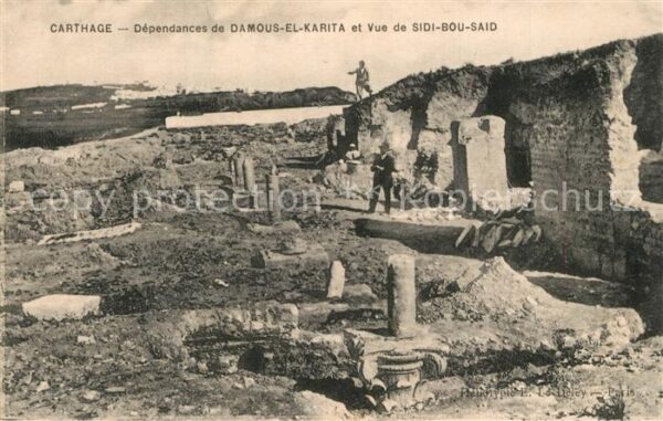 Carthage Karthago Dependances de Damous el karita Vue de