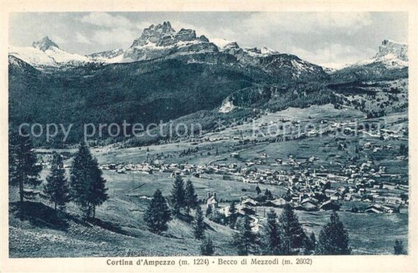 Cortina d Ampezzo Becco di Mezzodi