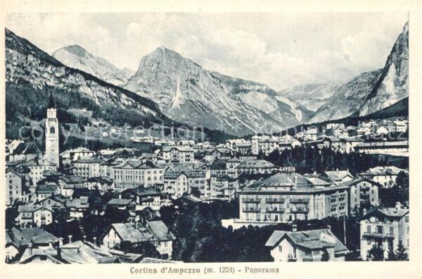 Cortina d Ampezzo Panorama