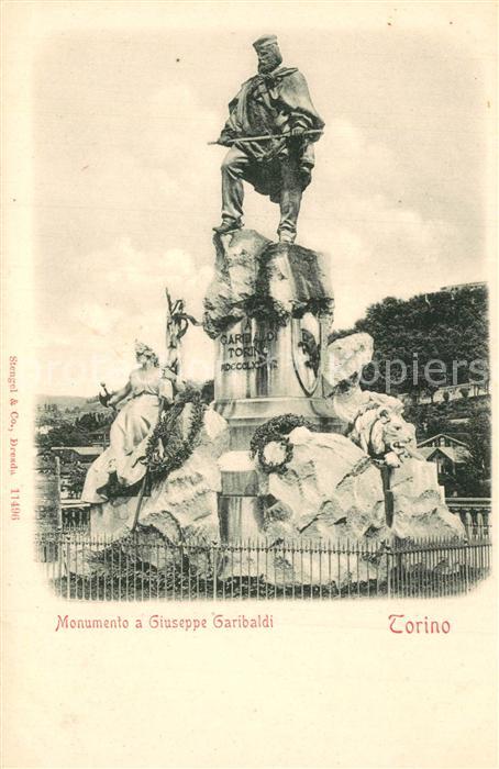 Torino Monumento Giusepp Garibaldi