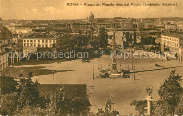 Roma Rom Piazza del Popolo Pincio