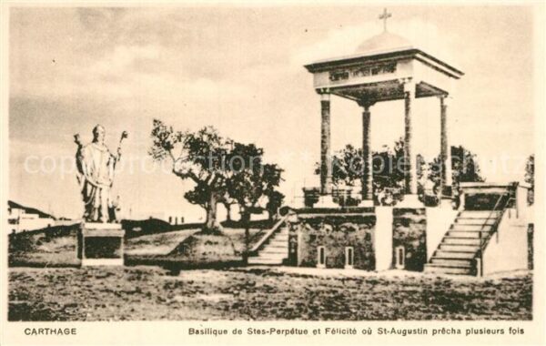 Carthage Karthago Basilique de Stes Perpetue Felicite Sai