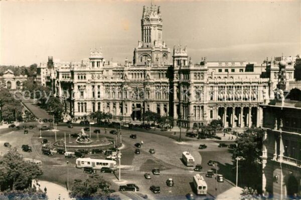 Madrid Spain Plaza de la Cibeles