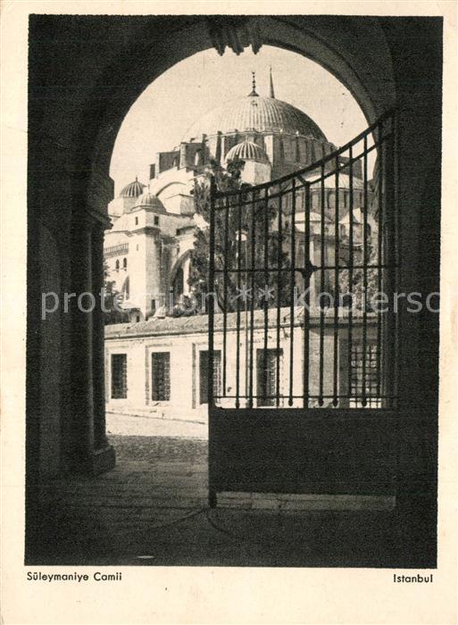 Istanbul Constantinopel Süleymaniye Camii