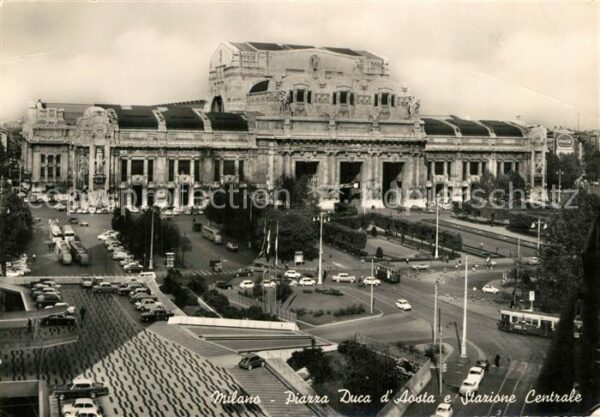 Milano Piazza Duco d Aosta Stazione Centrale