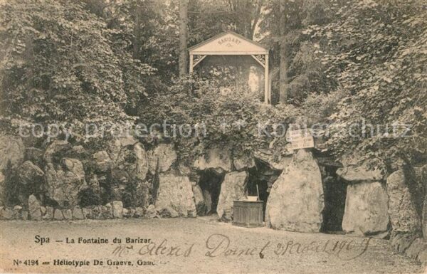 Spa Liege Fontaine du Barizar