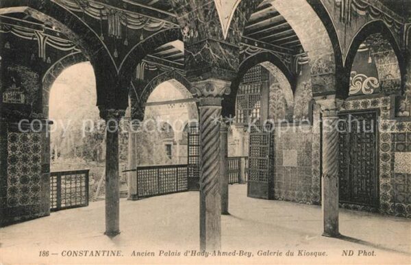 Constantine Algerien Ancien Palais d_Hady Ahmed Bey Galerie