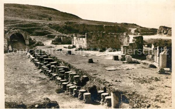 Tunis Carthage Le Théâtre Ruines Antike Stätt