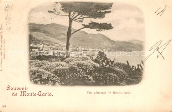 Monte-Carlo Vue Generale