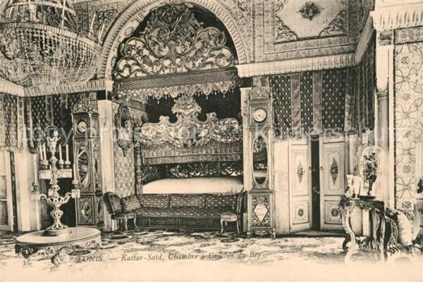 Tunis Kassar Said Chambre a coucher du Bey