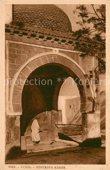Tunis Fontaine Arabe