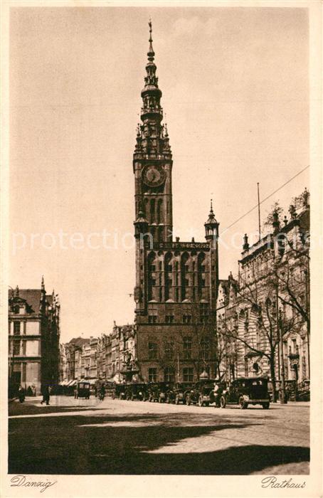 Danzig Westpreussen Rathaus
