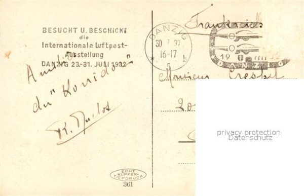 Danzig Westpreussen Rathaus – Bild 2