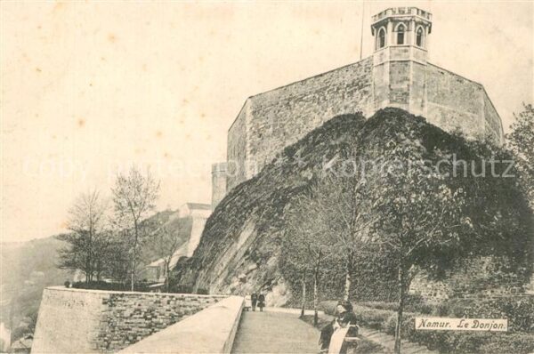 Namur sur Meuse Le Donjon