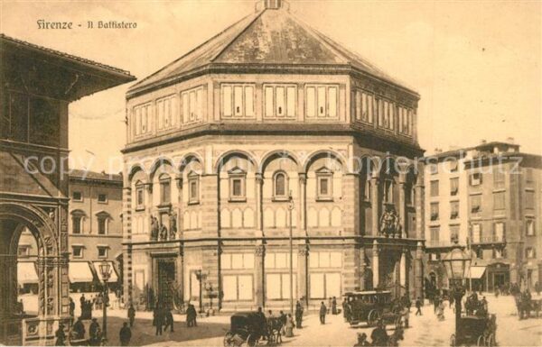 Firenze Florenz Il Battistereo