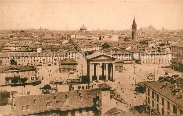 Milano Panorama da Porta Ticinese